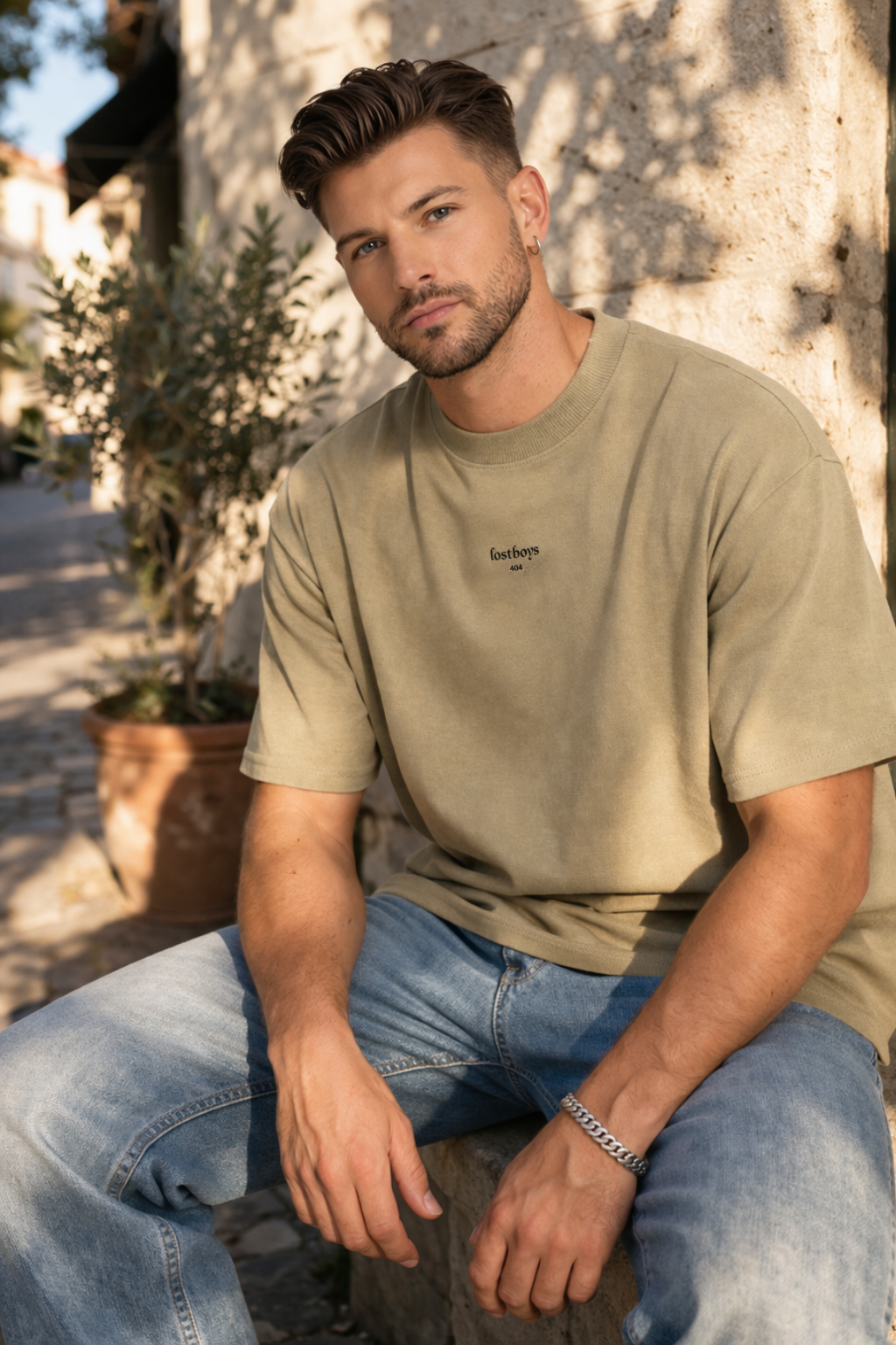 Oversized T-Shirt Smoke